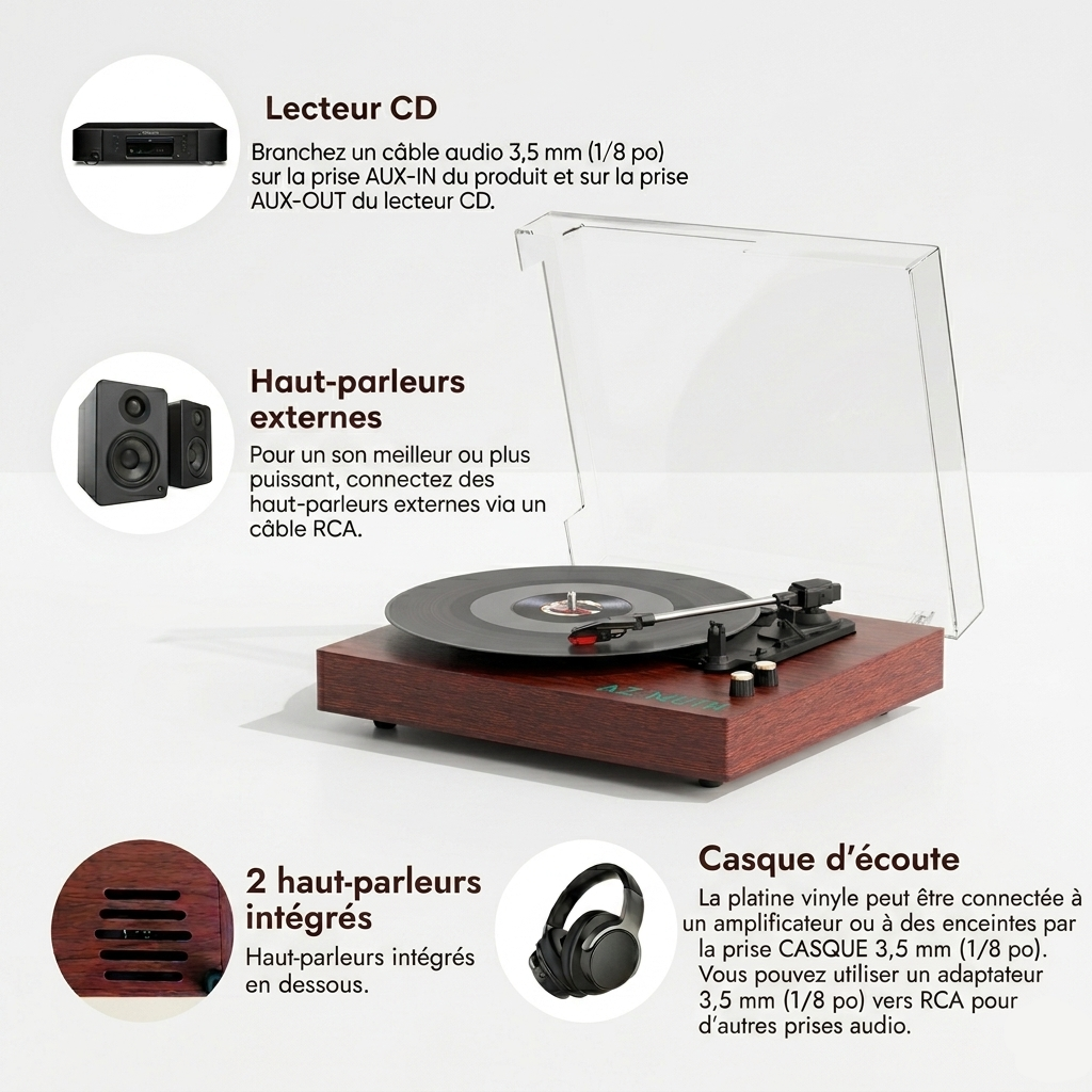 Lecteur vinyle FOX