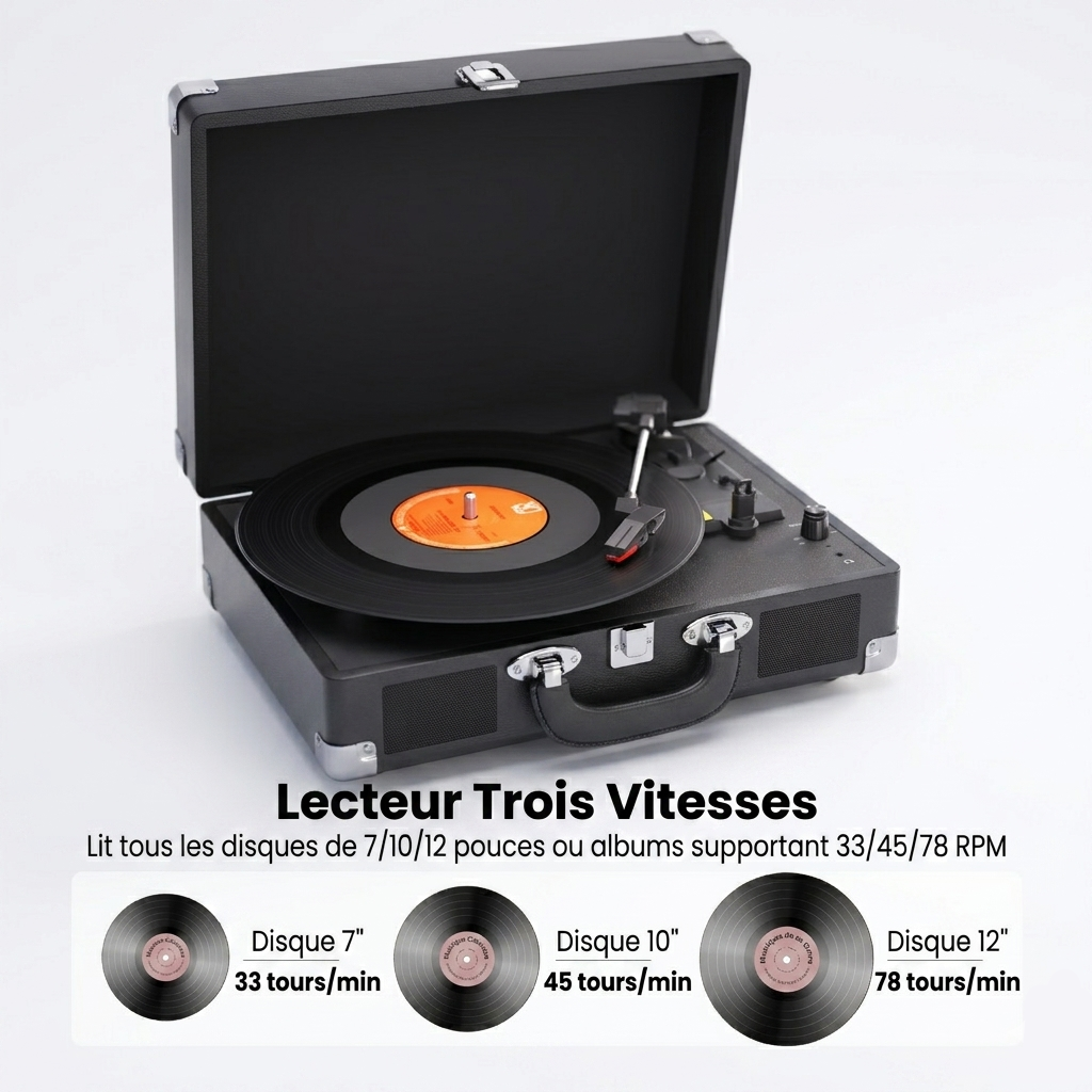 Lecteur de Vinyle M1B