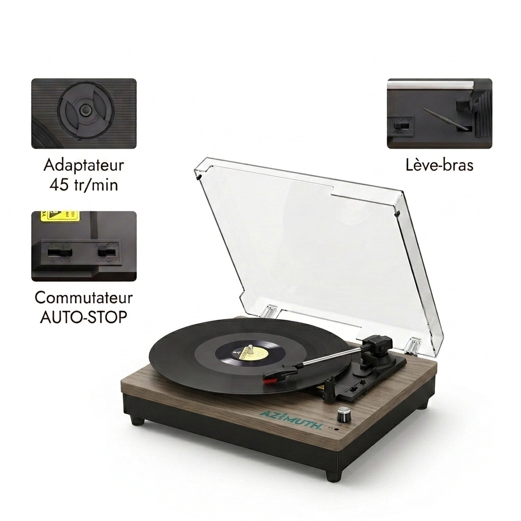 Lecteur  Platine Vinyle S1