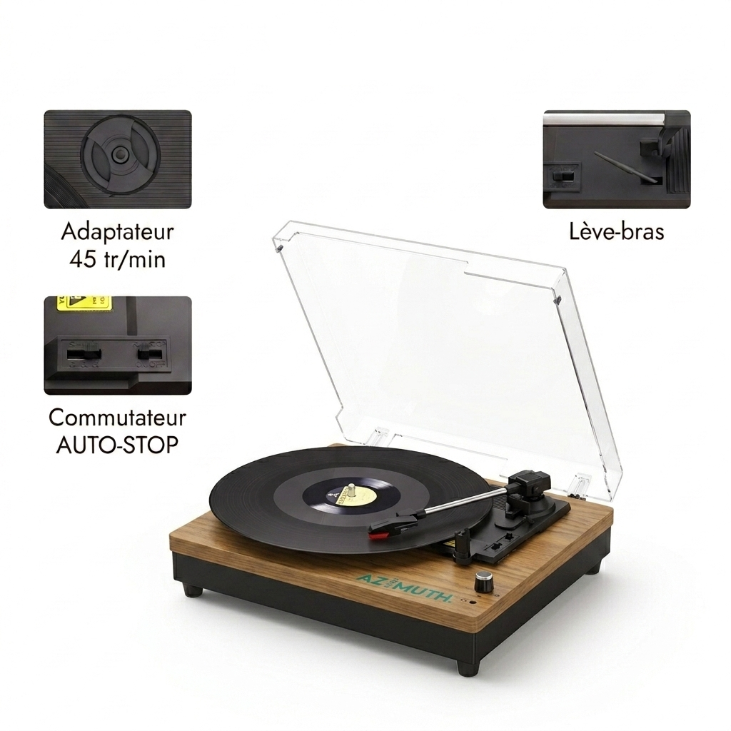 Lecteur  Platine Vinyle S1