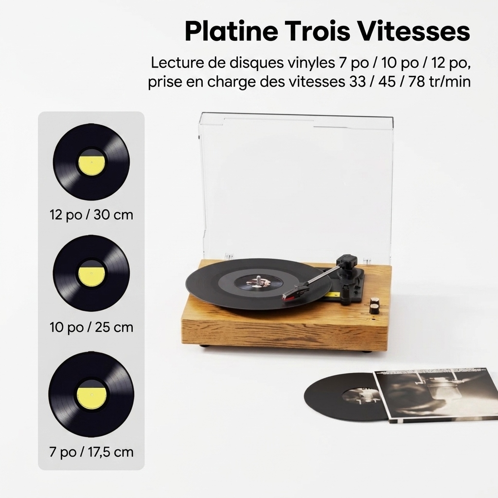 Lecteur vinyle Fox