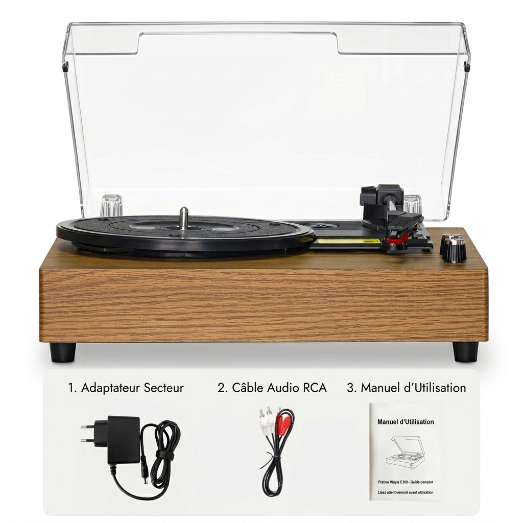 Lecteur vinyle Fox
