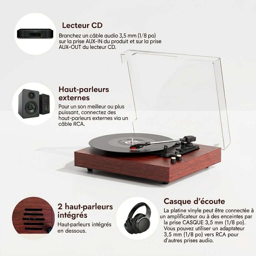 Lecteur vinyle FOX