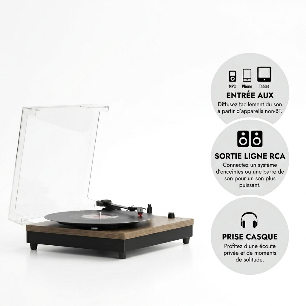 Lecteur  Platine Vinyle S1